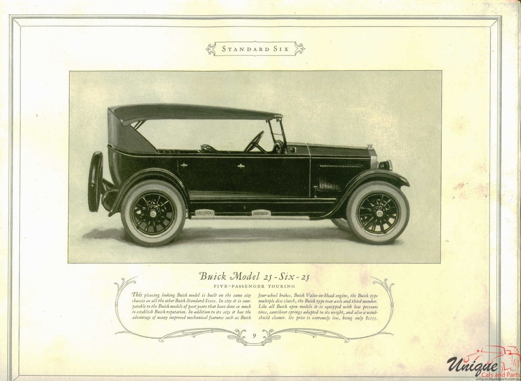 1925 Buick Prestige Brochure Page 2